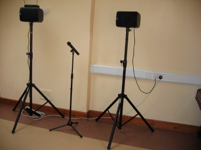 Available to rent in the hall only